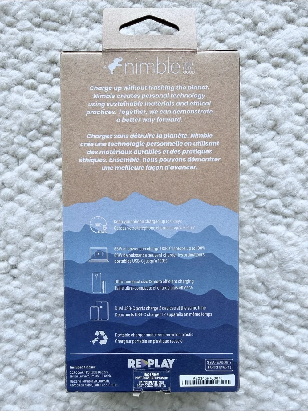 [NWT] Nimble Champ Pro Portable Charger